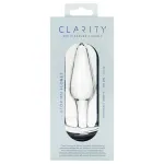 Clarity Utopian Floret - üveg análkúp (átlátszó)