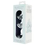 Clarity Utopian Trinity - üveg análkúp szett (átlátszó)