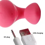 Cotoxo Cupid 2 - távirányítós párvibrátor (piros)