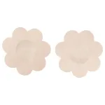 Cottelli Nipple Cover - virág mellbimbó tapasz (natúr, 12 db)