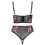 Cottelli Plus Size - melltartó szett (piros)