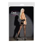 Cottelli - szex harisnya csipkés derékkal (fekete)