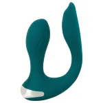 SMILE Hands-free - hordható felhelyezhető vibrátor (türkiz)
