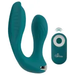 SMILE Hands-free - hordható felhelyezhető vibrátor (türkiz)