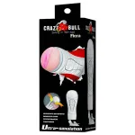 Crazy Bull - tapadókorongos maszturbátor (testszínű)