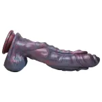 Creature Cocks Hydra - szilikon dildó - 27 cm (lila)