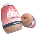 Crushious Ezy Egg Mouth - maszturbátor tojás (testszínű)