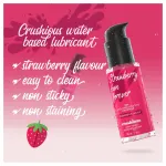 Crushious - vízbázisú síkosító, eper (50ml)