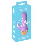 Cuties - akkus, vízálló mini csiklókaros vibrátor (lila)