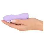 Cuties Mini 3 - akkus, vízálló, spirál vibrátor (lila)