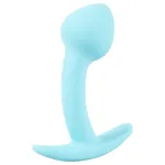 Cuties Mini Butt Plug - szilikon anál plug (kék, 2,6 cm)