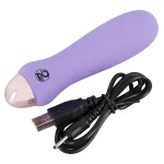 You2Toys - Cuties Mini Purple - akkus, szilikon rúdvibrátor (lila)
