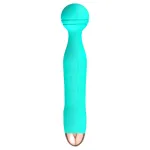 Cuties Mini Wand - akkus, vízálló, masszírozó vibrátor (zöld)