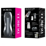 Dorcel Blowjoy Vibe - szívó és vibrációs akkus maszturbátor (szürke)