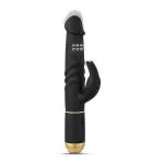Dorcel Furious Rabbit 2.0 - lökő csiklókaros vibrátor (fekete)