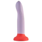 Dreamtoys Love Signal - kétszínű szilikon dildó nagy (lila)