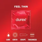 Durex Feel Thin - élethű érzés óvszer csomag (2x12db)
