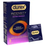 Durex Intensity - extra síkosított latexmentes óvszer (8 db)