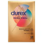 Durex Real Feel - latexmentes óvszer (16db)