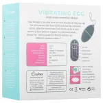 Easytoys - 7 ritmusú rádiós vibrációs tojás (pink)