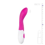 Easytoys Blossom vibe - szilikon G-pont vibrátor (pink)