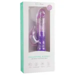 Easytoys Bunny - lökő-forgó vibrátor (lila)