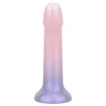 EasyToys Mermaid - csillámos dildó - 15 cm (pink)