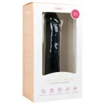 Easytoys - tapadókorongos élethű dildó (20,5 cm, fekete)