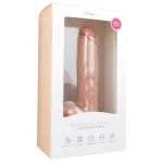 EasyToys - tapadókorongos, herés nagy dildó (26,5 cm, testszínű)