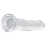 EasyToys - zselés dildó - 16 cm (átlátszó)