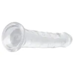 EasyToys - zselés dildó - 18 cm (átlátszó)