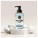 EXS AquaGlider Clear - átlátszó vízbázisú síkosító pumpás flakonban (250ml)
