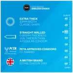 EXS Extra Thick - vastag falú óvszer (12 db)