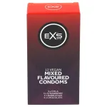 EXS Mixed - óvszer - vegyes ízű (12db)