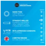 EXS Nano Thin - ultravékony óvszer (100 db)
