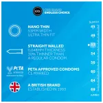 EXS Nano Thin - ultravékony óvszer (48 db)