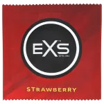 EXS Strawberry - eper ízű óvszer (100 db)