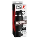 PDX - Fap Flask Thrill Seeker - maszturbátor kulacsban (fekete)