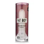 Fat Boy Checker Box - péniszköpeny (17cm) - fehér