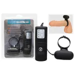 Fekete vibrációs péniszgyűrű