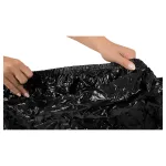 Fetish - lakk lepedő - gumis - 160 × 200 cm (fekete)