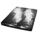 Fetish - lakk lepedő - gumis - 160 × 200 cm (fekete)
