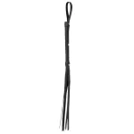 Fetish Fantasy Deluxe Cat-O-Nine - korbács (65 cm) - fekete