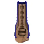 Fleshlight Boost Bang - élethű művagina maszturbátor (barna)