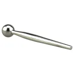 FukR - fém, gömbös dilátor - 8 cm (ezüst)