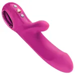 Fun Factory Bi Stronic Embrace - lökő csiklókaros vibrátor (rózsaszín)