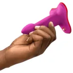 Fun Factory Limba Flex S - hajlítható szilikon dildó (rózsaszín)