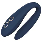 Goddess Ares - hajlítható párvibrátor (kék)