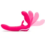 Happyrabbit Strapless - felcsatolható vibrátor (pink)