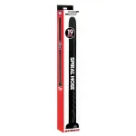 Hosed Spiral Anal Snake 19 - tapadókorongos anál dildó (fekete)